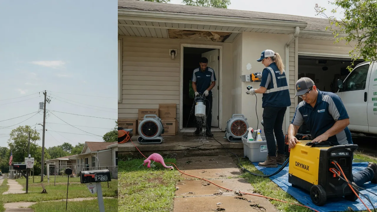Storm Damage Water Removal in Ravenna, TX near me